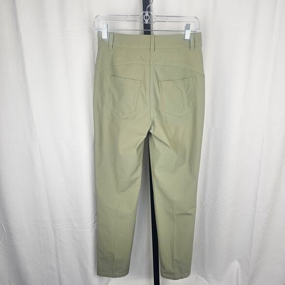 Lululemon Olive Utility Pants Stretch Slim Fit Size 4 NWOT Casual Activewear - Picture 6 of 6